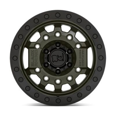 1785AVG 17X8.5 5X127 ET-32 CB71.5 OLIVE DRAB GREEN