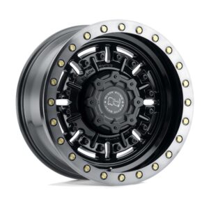 1895ABR ABRAMS 18X9.5 6X139.7 ET12 CB112.1 GLOSS GUNBLACK MACHIN DDT