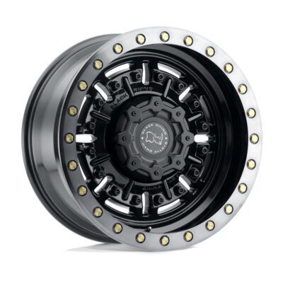 1895ABR ABRAMS 18X9.5 6X139.7 ET12 CB112.1 GLOSS GUNBLACK MACHIN DDT