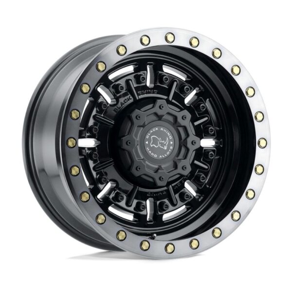 1895ABR ABRAMS 18X9.5 6X139.7 ET12 CB112.1 GLOSS GUNBLACK MACHIN DDT