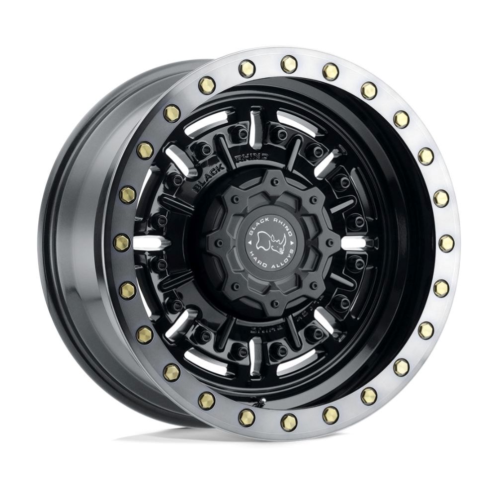 1895ABR ABRAMS 18X9.5 6X139.7 ET12 CB112.1 GLOSS GUNBLACK MACHIN DDT