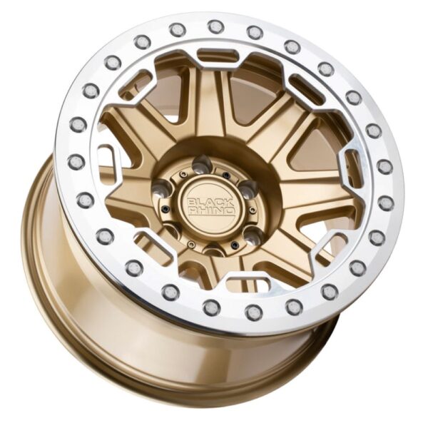 1785RFT(RIFT beadlock) 17X8.5 6X135 ET00 CB87.1 M-GOLD/MACH R - Image 3