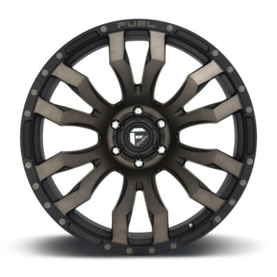 D674 BLITZ 20X10 8X165.1 ET-18 CB125.2 MATTE BLACK / MACHINED DDT