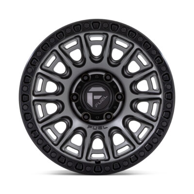 D835 CYCLE 17X8.5 5X130 ET30 CB71.6 MATTE GUNMETAL / BLACK RING