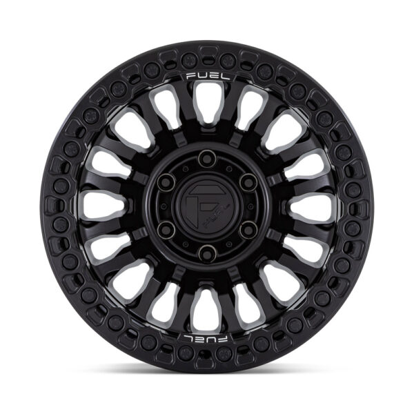 FC125 RINCON (beadlock) 17X9 6X139.7 ET-38 CB106.1 CAST & MACHINED /BLACK RING