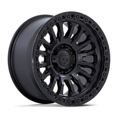 FC857 RINCON 17X9 6X139.7 ET-12 CB106.1 Matte Black / Gloss Black Ring