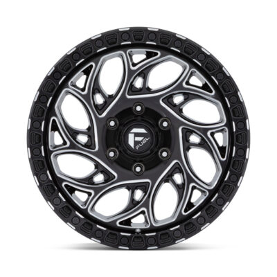 D840 RUNNER OR 15X8 5X114.3 ET-19 CB72.7 GLOSS BLACK MILLED
