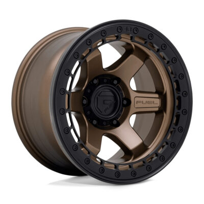 D124 BLOCK (beadlock) 17X9 6X139.7 ET-15 CB106.1 MATTE BRONZE for BLACK RING