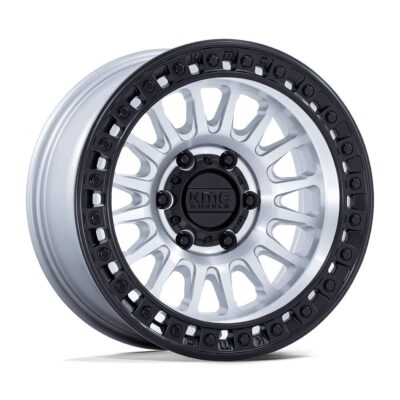 KM552 IMS 17X8.5 6X139.7 ET-10 CB106.1 Machined/Matte Black Lip
