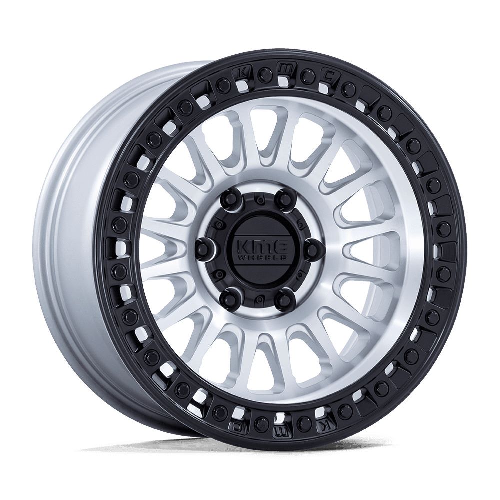 KM552 IMS 17X8.5 6X139.7 ET-10 CB106.1 Machined/Matte Black Lip