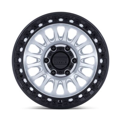 KM552 IMS 17X8.5 5X127 ET-10 CB71.5 MACHINED W/MATTE BLACK RING