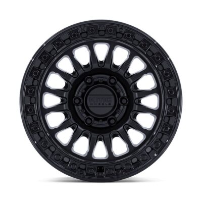 KM552 IMS 17X8.5 5X127 ET-10 CB71.5 MATTE BLACK W/GLOSS BLACK LIP