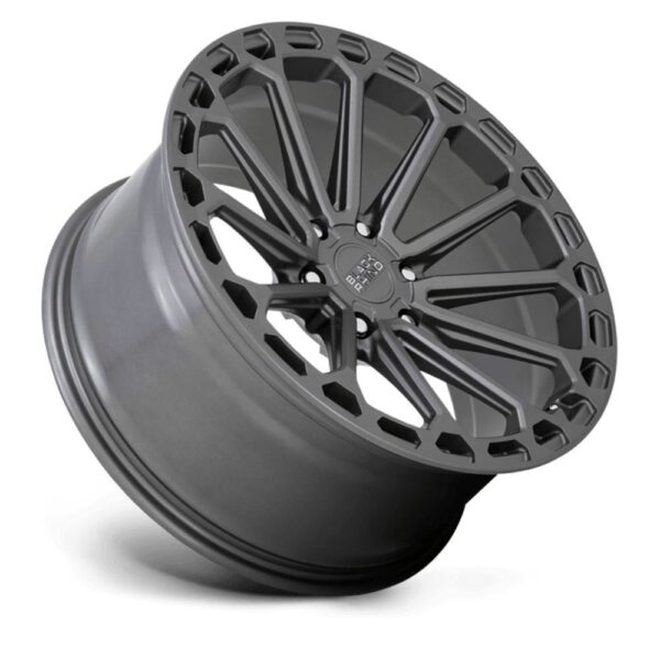1795KZN(KAIZEN) 17X9.5 6X135 ET12 CB87 MATTE GUNMETAL - Image 2