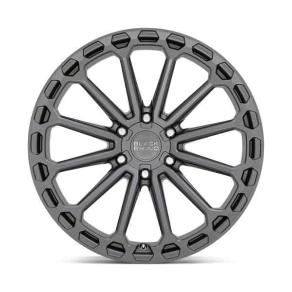 1795KZN(KAIZEN) 17X9.5 6X135 ET12 CB87 MATTE GUNMETAL - Image 3