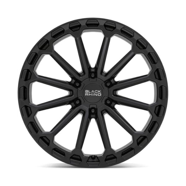 1795KZN(KAIZEN) 17X9.5 6X139.7 ET-12 CB112 MATTE BLACK - Image 3
