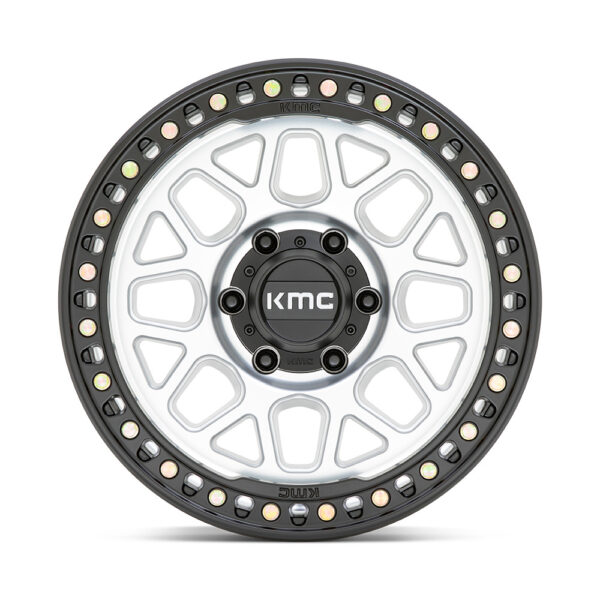 KM549 GRS 20X9 6X139.7 ET18 CB106.1 MACHINED/SATIN BLACK - Image 3