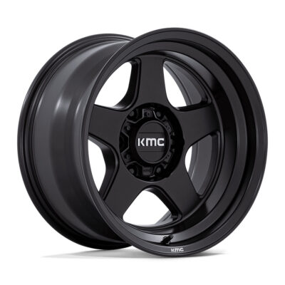 KM728 LOBO 17X8.5 6X139.7 ET-10 CB106.1 Matte Black