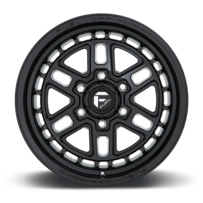 D667 NITRO 17X9 6X135 ET01 CB87.1 MATTE BLACK