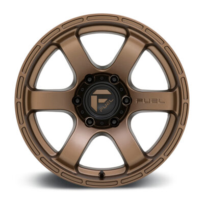 D768 RUSH 18X9 6X139.7 ET20 CB106.1 MATTE BRONZE