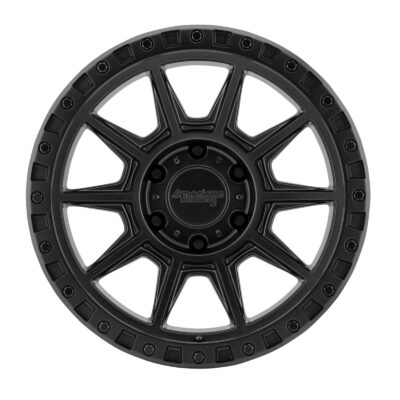 AX202 18X9 8X170 ET0 CB125.5 CAST IRON BLACK