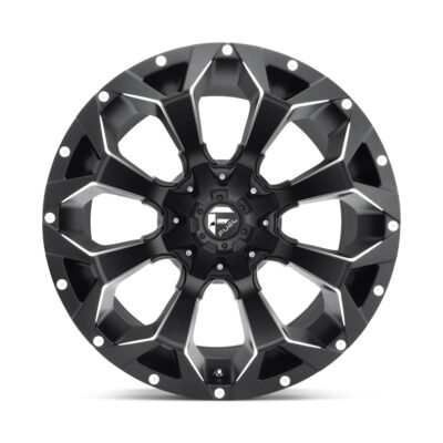 D546 ASSAULT 17X9 6X135/6X139.7 ET-12 CB106.1 MATTE BLACK MILLED