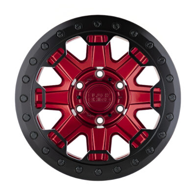 1785RFT(RIFT beadlock) 17X8.5 6X135 ET00 CB87.1 CANDY RED/BK R