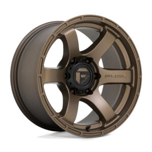 Fuel D768 RUSH 18x9 Matte Bronze wheel, 6x139.7 bolt pattern, +20mm offset.​