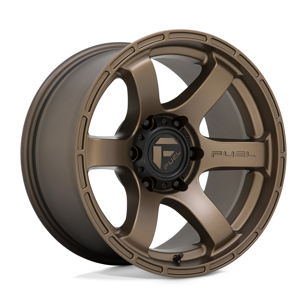 Fuel D768 RUSH 18x9 Matte Bronze wheel, 6x139.7 bolt pattern, +20mm offset.​