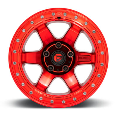 D123 BLOCK(beadlock) 17X8.5 6X139.7 ET00 CB106.1 CANDY RED