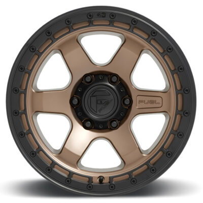 D751 BLOCK 17X9 6X139.7 ET-12 CB106.1 MATTE BRONZE / BLACK RING