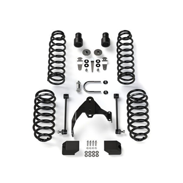 Jeep JK 4dr 2.5" Coil Spring Base Lift Kit – No Shocks or Shock Extensions