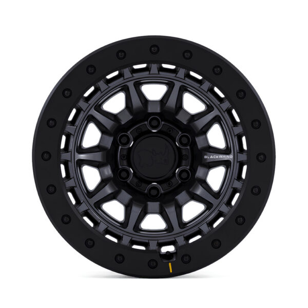 BR016(TUSK) 17X8.5 6X139.7 ET00 CB106.1 MATTE GUNMETAL - Image 2