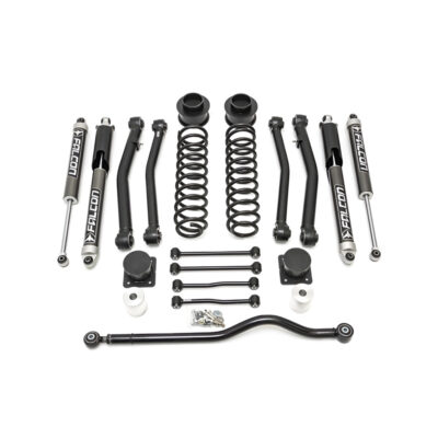 Jeep JT (2020-2023) Terrain Flex 4-Arm Kit with Falcon 2.1 Monotube Shocks