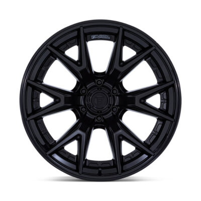 FC402 CATALYST 20X9 6X135 ET01 CB87.1 MATTE BLACK W/GLOSS BLACK LIP