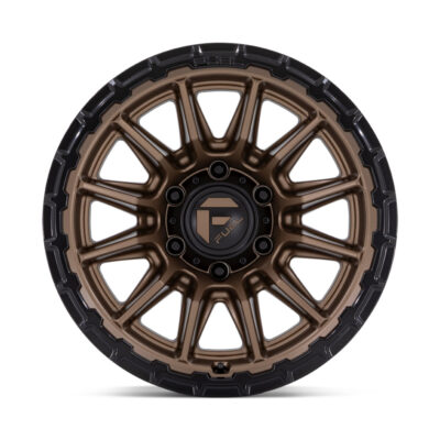 FC866 PISTON 17X9 6X139.7 ET01 CB106.1 MATTE BRONZE W /GLOSS BLACK LIP