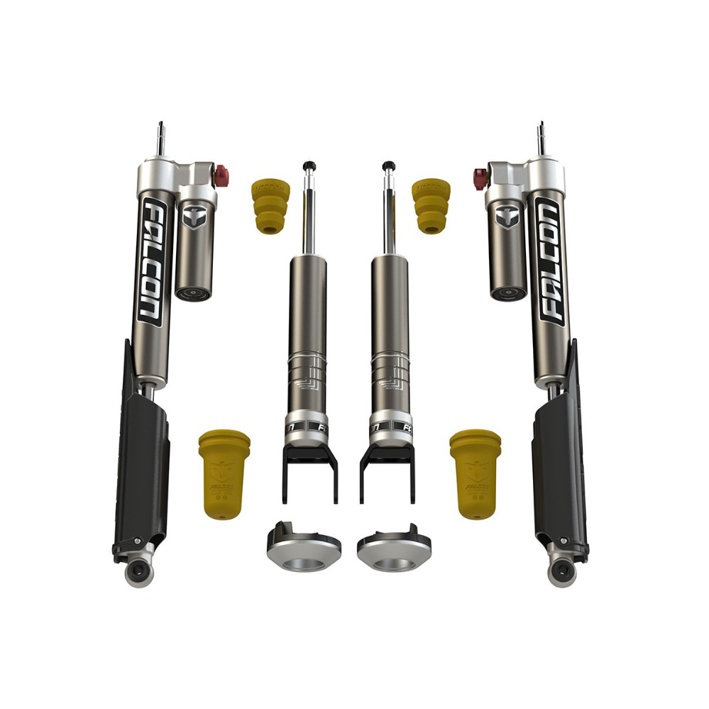 Dodge Ram 1500/Rebel (2019+) 2.25"/1.25" Sport Tow/Haul Shock Leveling System