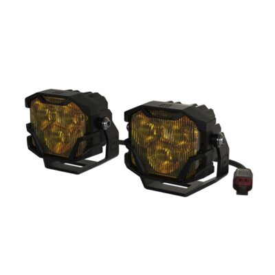 4BANGER LED PODS: NCS WIDE BEAM (WHITE SET)