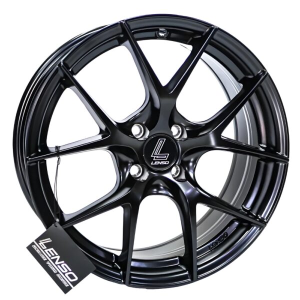 Jager-Dyna (JAD) 17X7.5 4X100 ET35 MK Satin Black Wheel