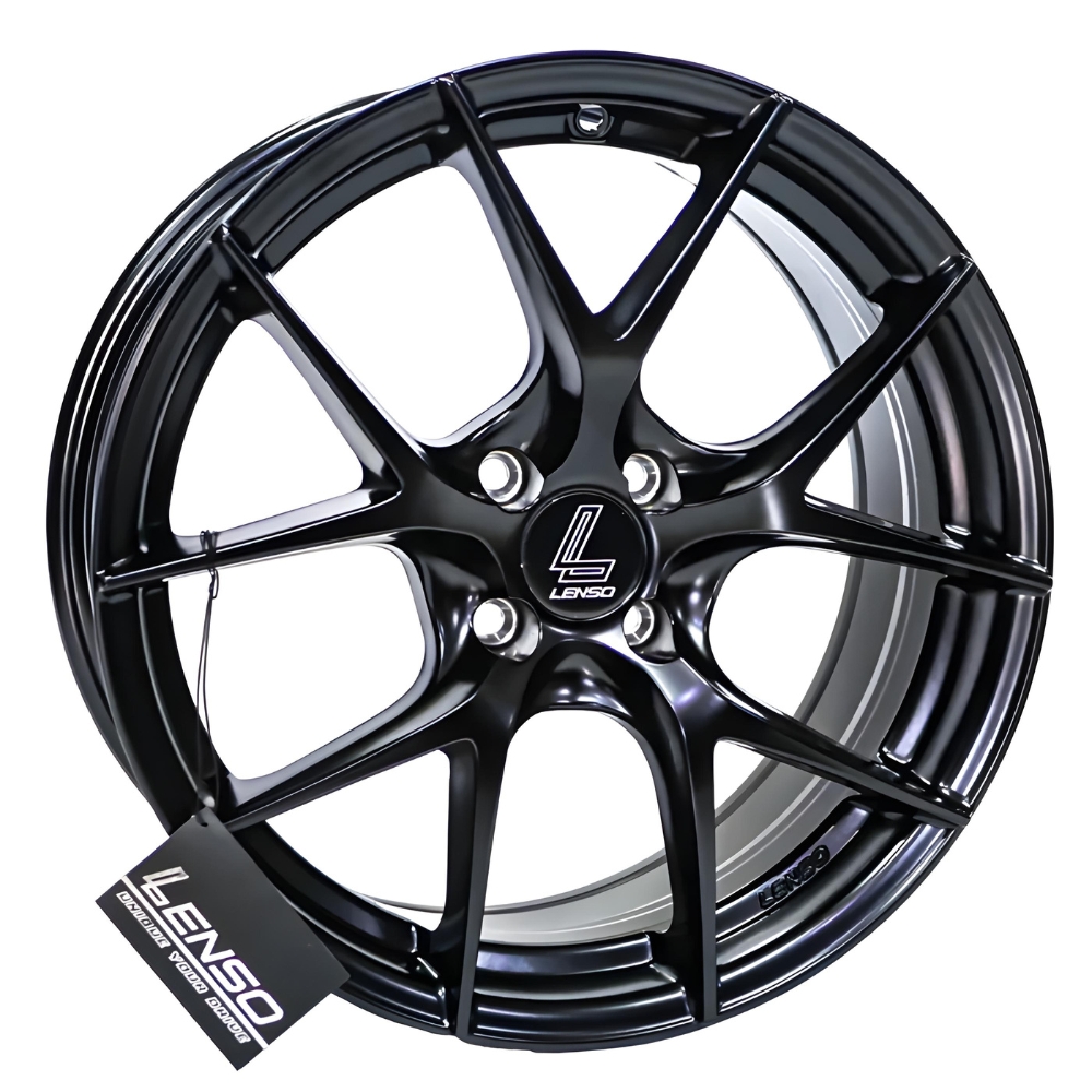 Jager-Dyna (JAD) 17X7.5 4X100 ET35 MK Satin Black Wheel