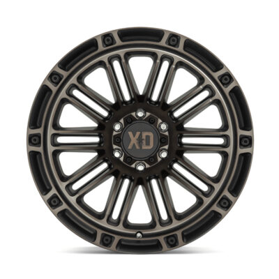 XD846 20X10 8X180 ET-18 CB124.2 SBK/DARK TNT