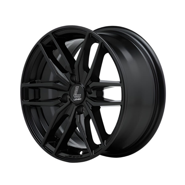 JAGER-QUINTA(JAQ) 17X7 4X100 ET35 CB73.1 MK(SATIN BLACK) - Image 2