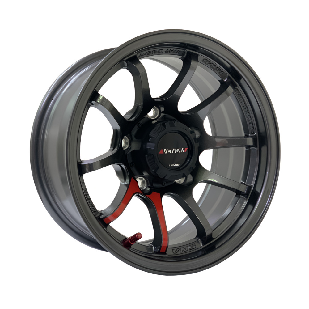 Lenso Venom-5 (VN5) 15X7.5 5X139.7 ET-6 CB108.1 GL (Grey)