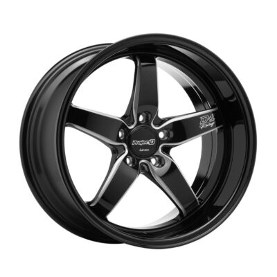 D1-RACING (95Z) 18X10.5 5X114.3 ET20 CB73.1 Black Wheel