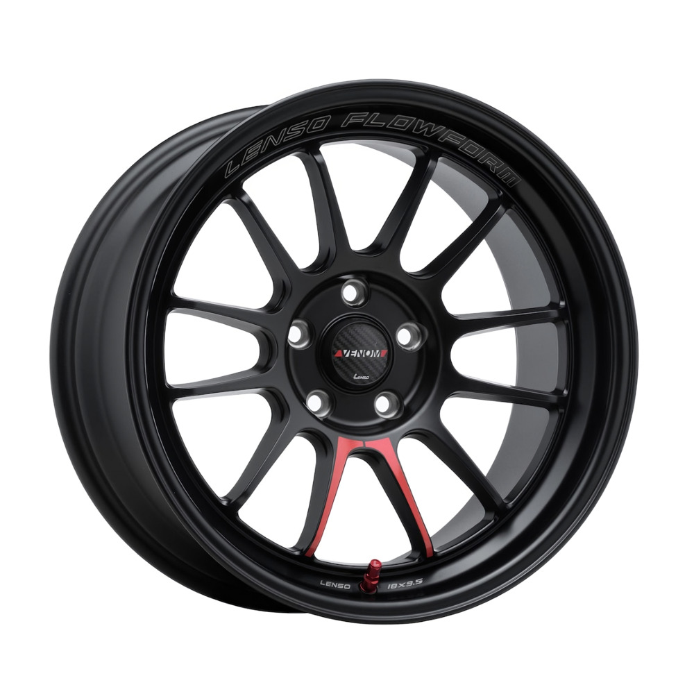 VENOM-5 (VN5) 18X10.5 5X114.3 ET13 CB73.1 Wheel in Matte Black (MKWW)
