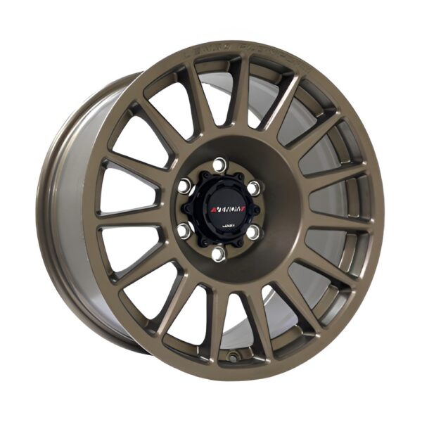 Lenso VENOM-8 (VN8) 18X9 6X139.7 ET18 CB110 CV Wheel with a sleek chrome finish