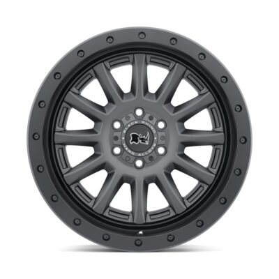 2090DGR(DUGGER) 20X9 6X139.7 ET-18 CB112.1 GUN BLACK