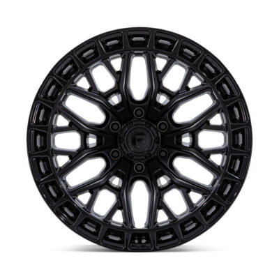 FC869 SIGMA 17X9 6X139.7 ET01 CB106.1 MATTE BLACK W/GLOSS BLACK LIP