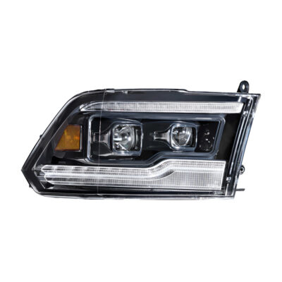 DODGE RAM (09-18) XB LED HEADLIGHTS (AMBER DRL)