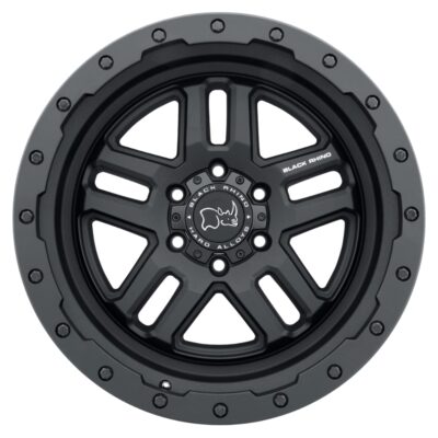 1795BTW(BARSTOW) 17X9.5 6X139.7 ET12 CB112.1 TEXTURED W/BLK BOLTS