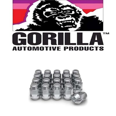 GORILLA BULGE LUG NUT 12X1.25 (medium) CHROME Close Head